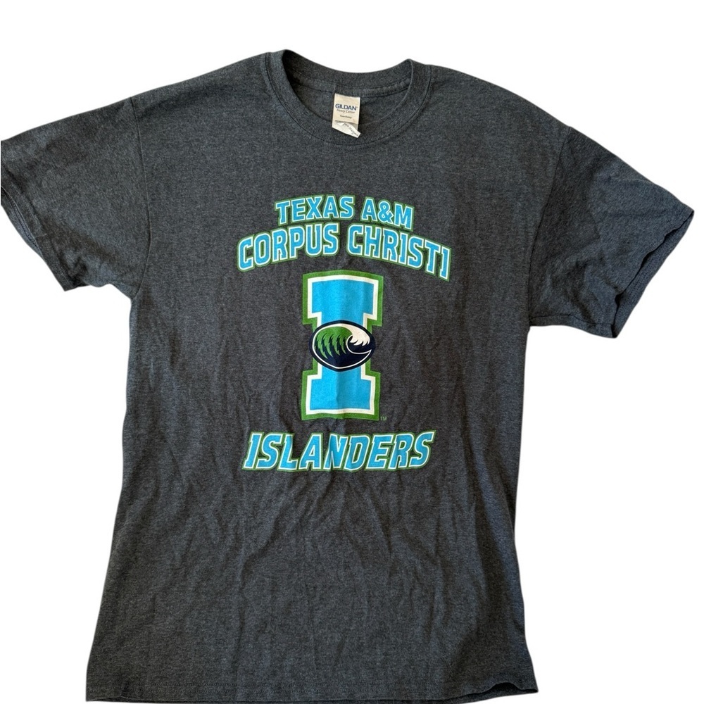 Gildan Charcoal Texas A&M Corpus Christi Islanders Tee